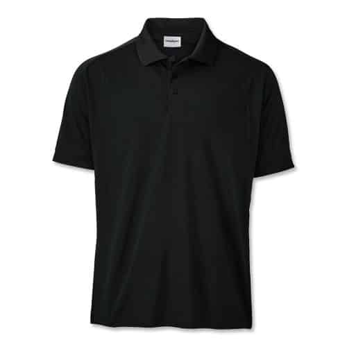 WearGuard Premium Performance Short-Sleeve Polo - BLAK (Black)