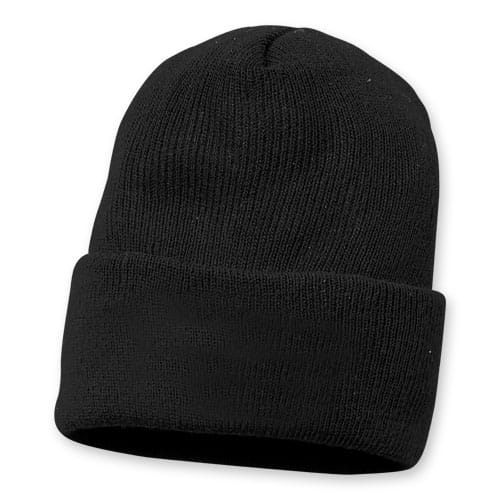 Knit Hat Thinsulate - Black